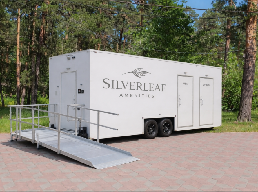 Silverleaf amenities restroom trailer colorado