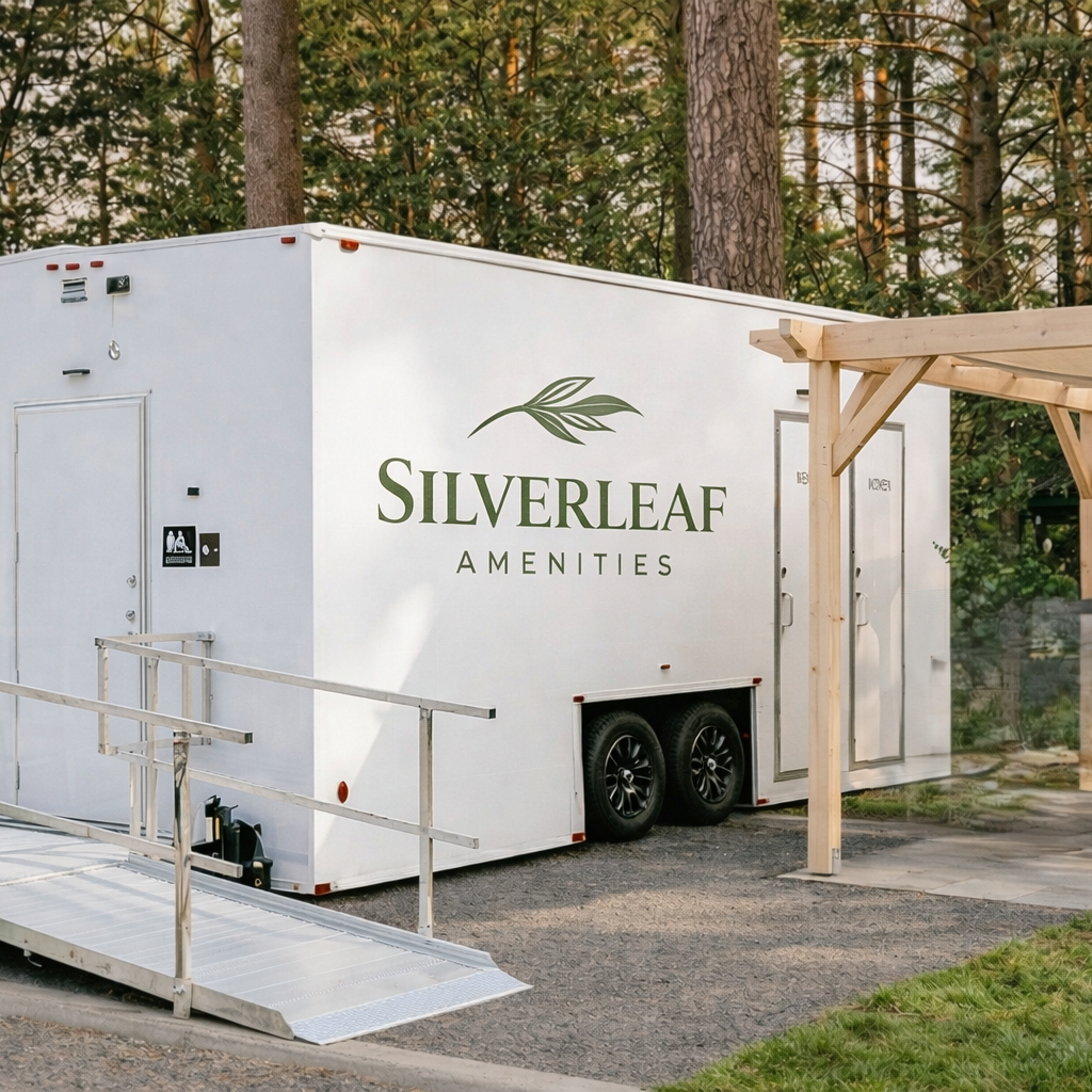 Outdoor event at Silverleaf trailer